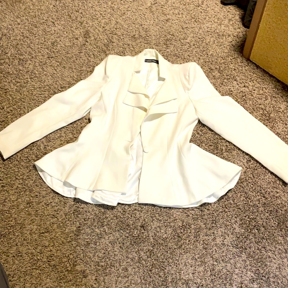 White Blazer